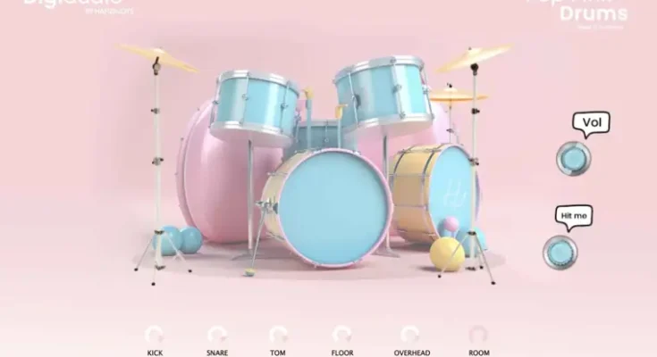 Pop Pink Drums