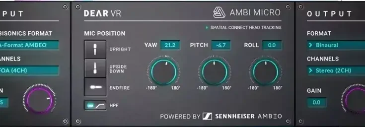 dearVR Ambi Micro v1.10 WiN MAC dearVR Ambi Micro