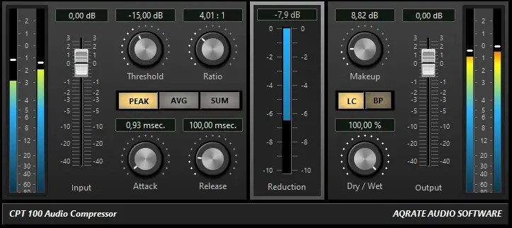 CPT-100 (Stereo Mastering Compressor) WiN CPT100