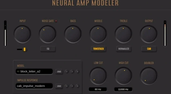 NAM JUCE (Neural Amp Modeler) v0.5 WiN Mac Linux NAM JUCE