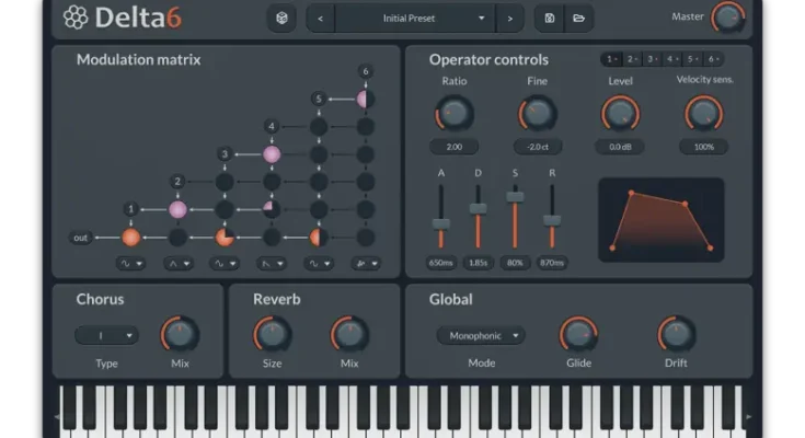 Delta6 (FM Synthesizer) v1.0 WiN Mac Delta6