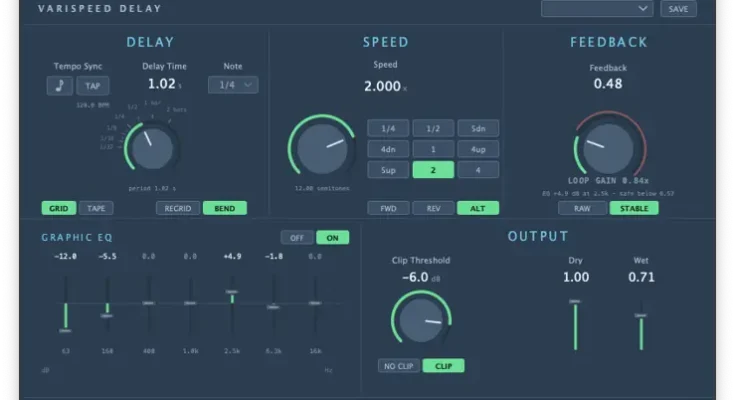 VarispeedDelay v0.2 WiN MAC VarispeedDelay