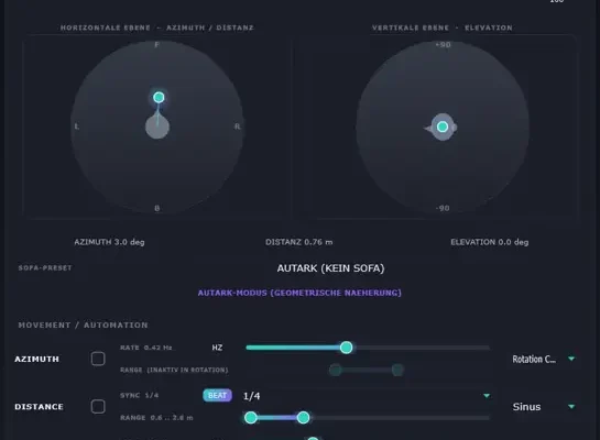 Neural 3d Spatial Panner